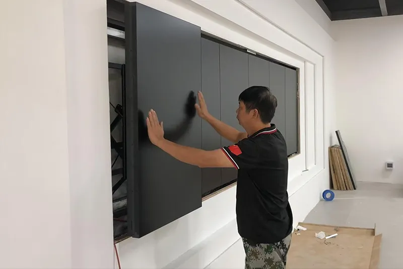 LED Display Mount တပ်ဆင်ခြင်းလုပ်ငန်းစဉ်